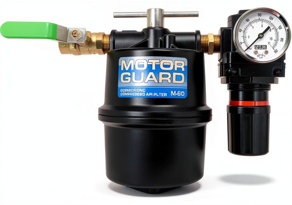 Motor Guard M-60R Compressed Air Filter 1/2 NPT Regulator-1