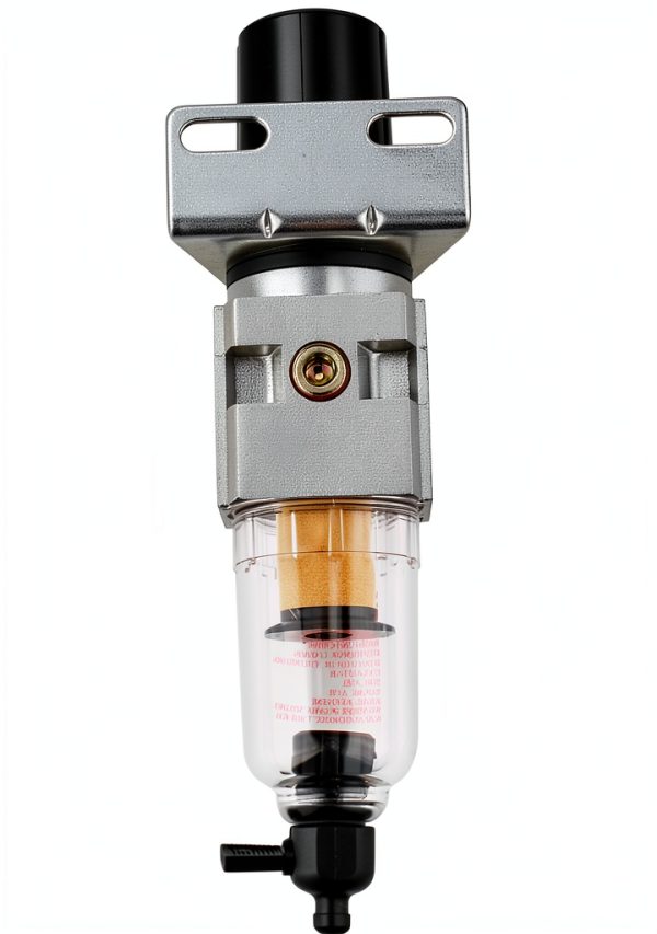 1/4" Compressed Air In Line Moisture/Water Filter Trap & Regulator Combination-2