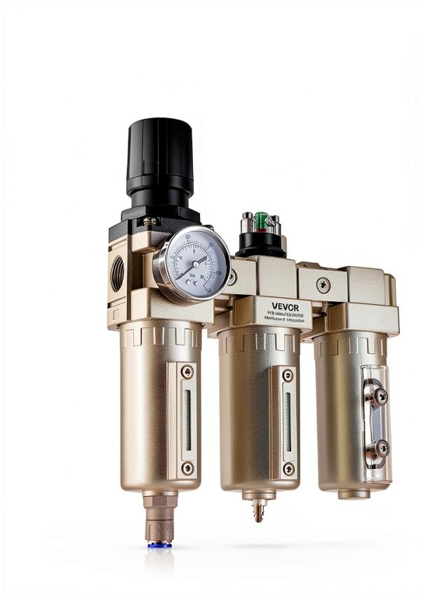 VEVOR Air Compressor Filter Regulator 3/4" NPT 5μm/0.3μm/0.1μm Dryer-2