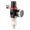 Baomain Pneumatic Filter Regulator AFR-2000 1/8"PT Air Treatment Unit w Pressure Gauge-3