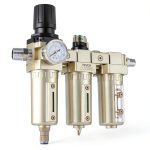 VEVOR Air Compressor Filter Regulator 3/4" NPT 5μm/0.3μm/0.1μm Dryer-0