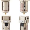 Moisture Trap Air Filter Hongzer 1/2" Water Separator Regulator-8