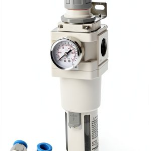 WeiTeng 1" NPT Air Filter Regulator Combo – 5 Micron Brass Filter,-0