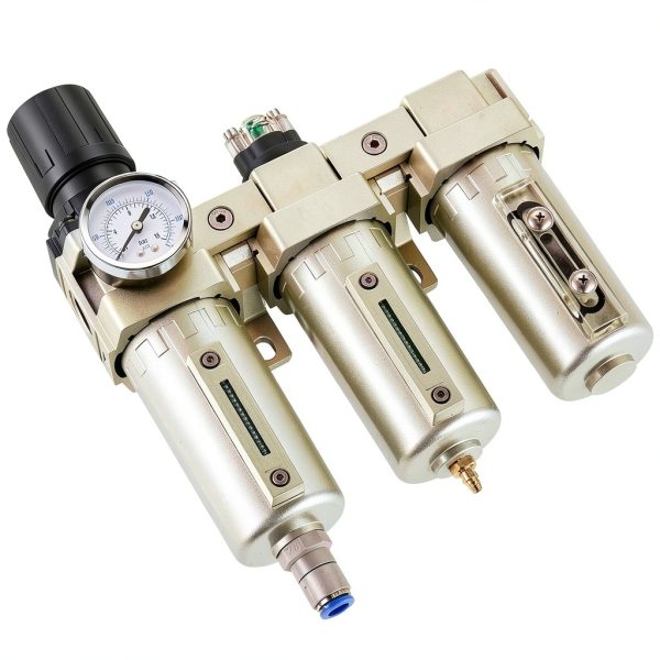VEVOR Air Compressor Filter Regulator 3/4" NPT 5μm/0.3μm/0.1μm Dryer-7