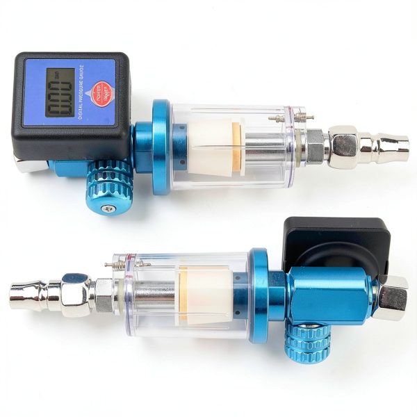 Digital Air Regulator Jeanoko MF08 MF01 Oil Water Separator Connector-5