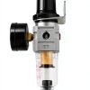 1/4" Compressed Air In Line Moisture/Water Filter Trap & Regulator Combination-1