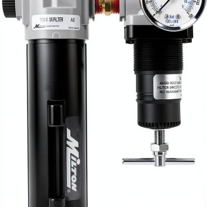 Milton 1108 1/2" Filter and Regulator Duo Black 1/2" NPT 250 PSI-0